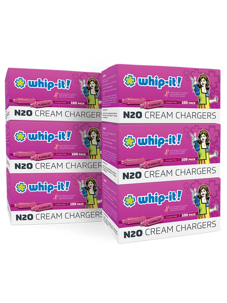 Whip-It! Pink Cream Chargers, Case of 600 - Image 3